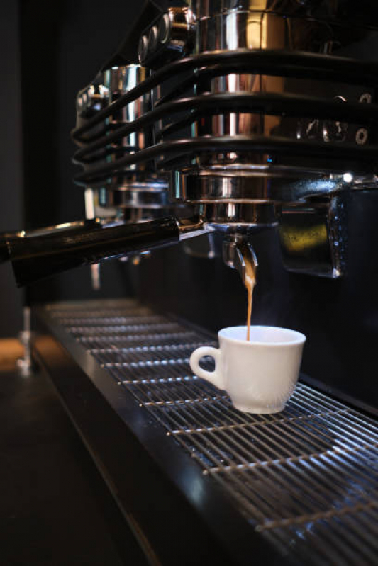 Aluguel Máquina de Café Expresso Profissional Preço Santo Amaro - Aluguel de Cafeteira Industrial