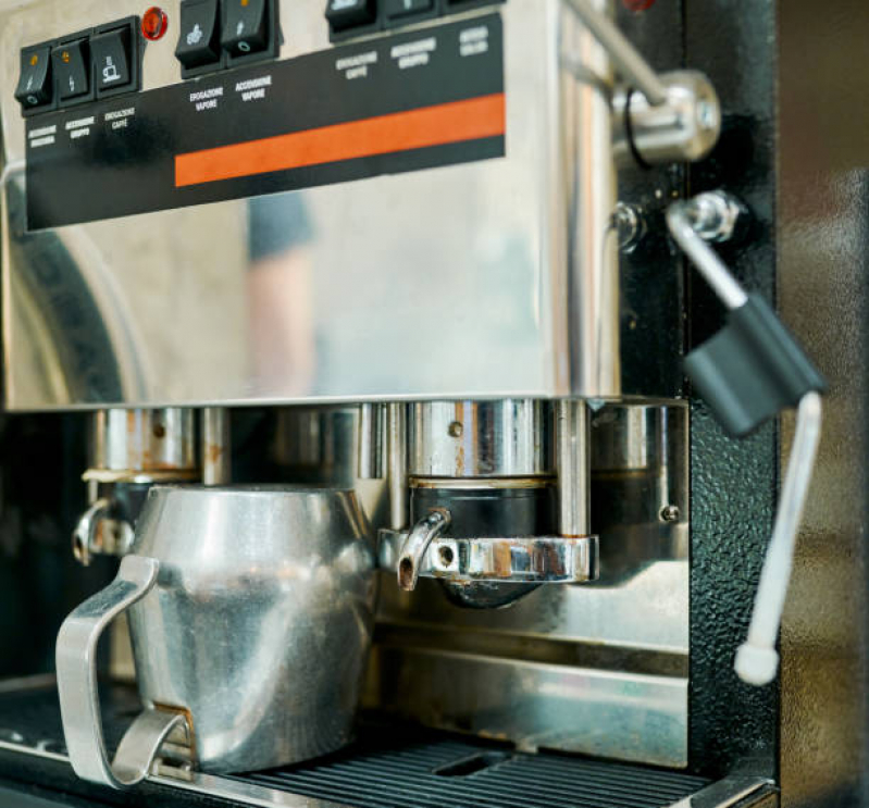 Empresa Que Aluga Máquina de Cafe e Capuccino Brooklin - Máquina de Café Industrial