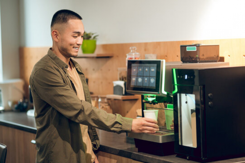 Máquina Café Automática Comodato Osasco - Fornecedor de Comodato Máquina de Café