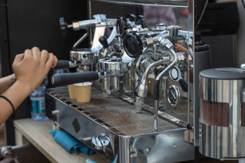 Máquina de Café Automática Profissional Água Funda - Máquina Profissional de Café Expresso