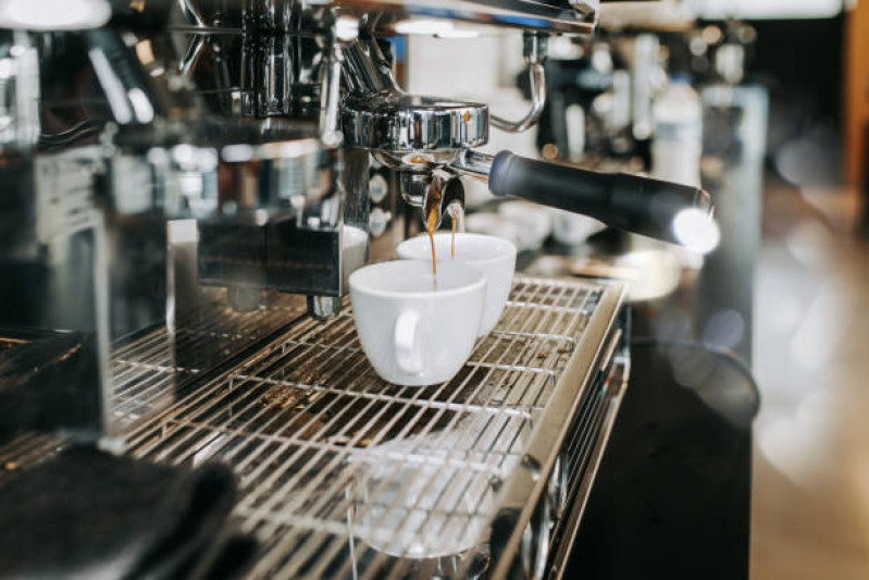 Máquina de Café Expresso e Cappuccino Profissional para Locação Moema - Máquina de Fazer Café Profissional