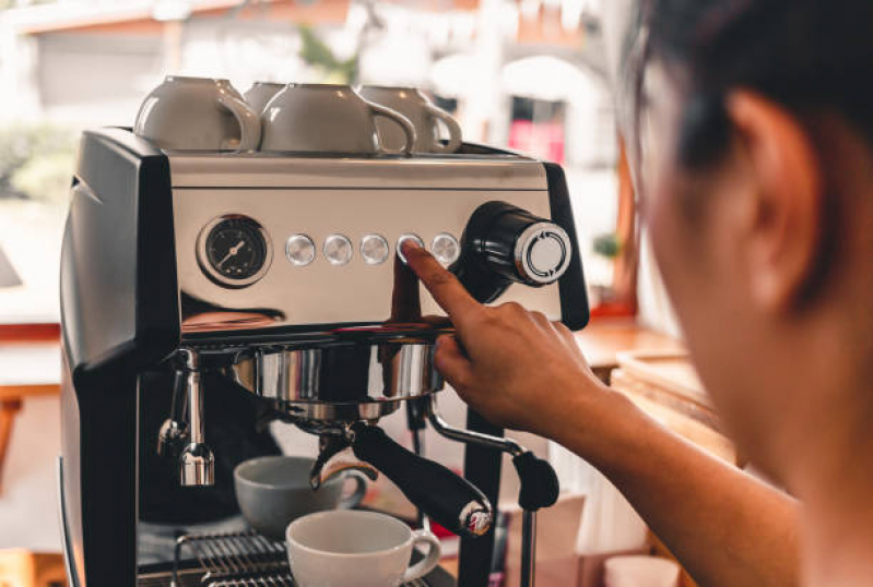 Máquina de Fazer Café Profissional para Locação Jaraguá - Máquina de Capuccino Profissional