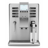 máquina de café expresso com moedor