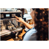 máquina de café barista profissional aluguel Cidade Jardim