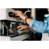 máquina de café com moedor de grãos para locação Santana