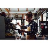 máquina de café e cappuccino profissional para locação Granja Julieta