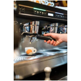 máquina de café expresso automática com moedor Chac. Sto Antonio