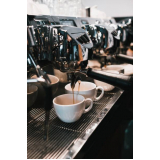 máquina de café expresso e cappuccino para alugar Vila Romana