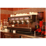 máquina de café expresso para comercial para aluguel Jardim Paulista
