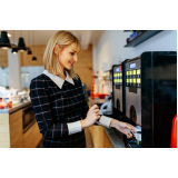 máquina de café para alugar Santo Amaro