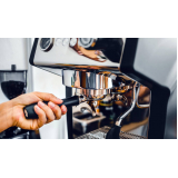 máquina de capuccino profissional