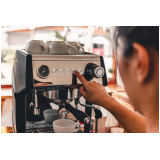máquina de fazer café profissional